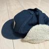 Used THE NORTH FACE denim earflap cap