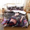 Personelity Virtual Youtuber Tsukino Mito Bedding Set Print With Pillowcase Duvet Cover Soft Single Double Queen King Size