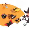 Halloween Themed Playful Hair Clips With Festive Pumpkin And Cat Designs For Fun Childrens