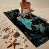 Psychedelic Serpent Flames Beach Towel, Super Soft Microfiber, Gift for Her/Him, Birthday, for Pool, Beach, Travel, Home Decor Fan gifts