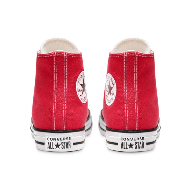 Converse Chuck Taylor All Star Lace-up High-top Canvas Shoes Unisex Red