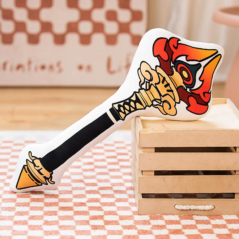 

Аниме Геншин Импакт Меч Плюшевая Кукла Мягкая Кристаллическая Ультра Ткань Игрушка Набивная StyleG