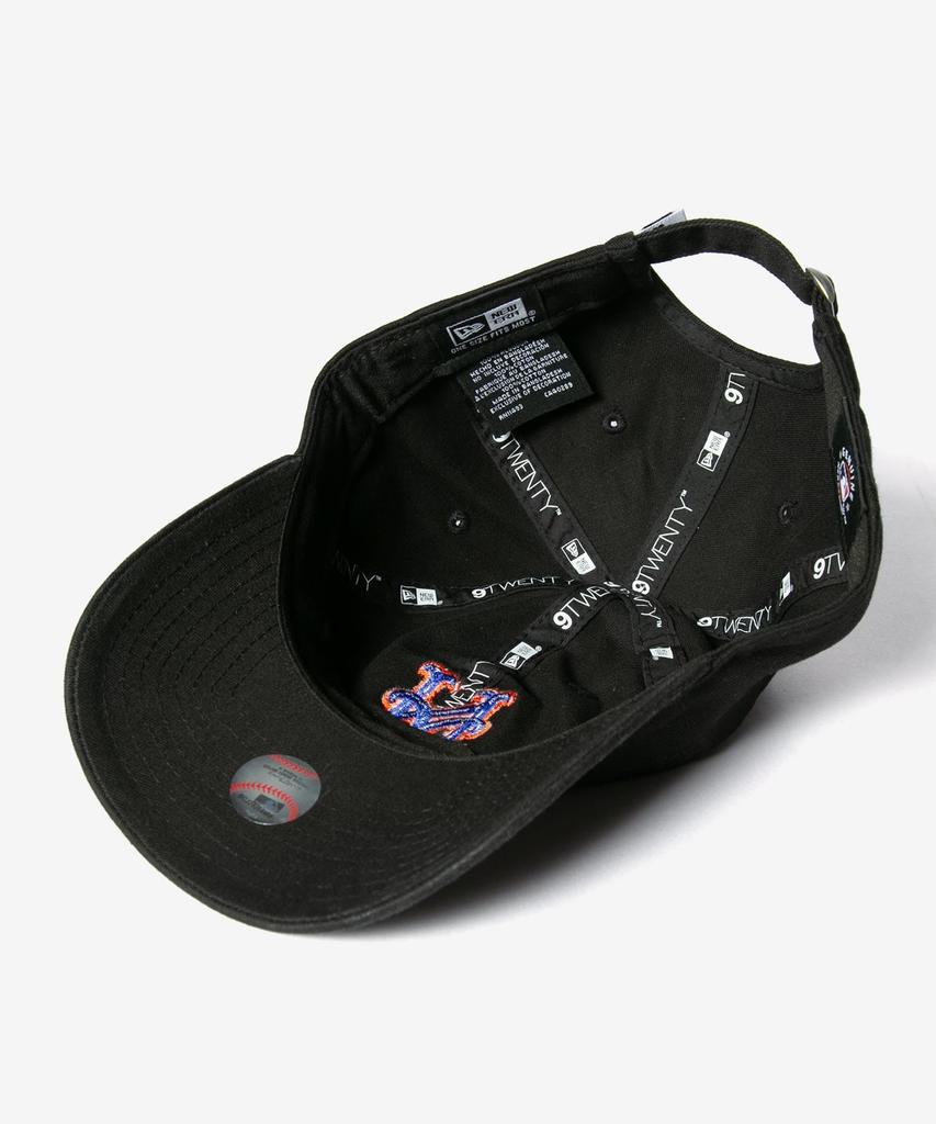 CAP 60496202 9TWENTY MLB New York Mets Core Classic 20 2 Rep Cap MLB New York Mets Core Classic 20 BLACK BLUE3 [NEW ERA] Alt. & [Used]