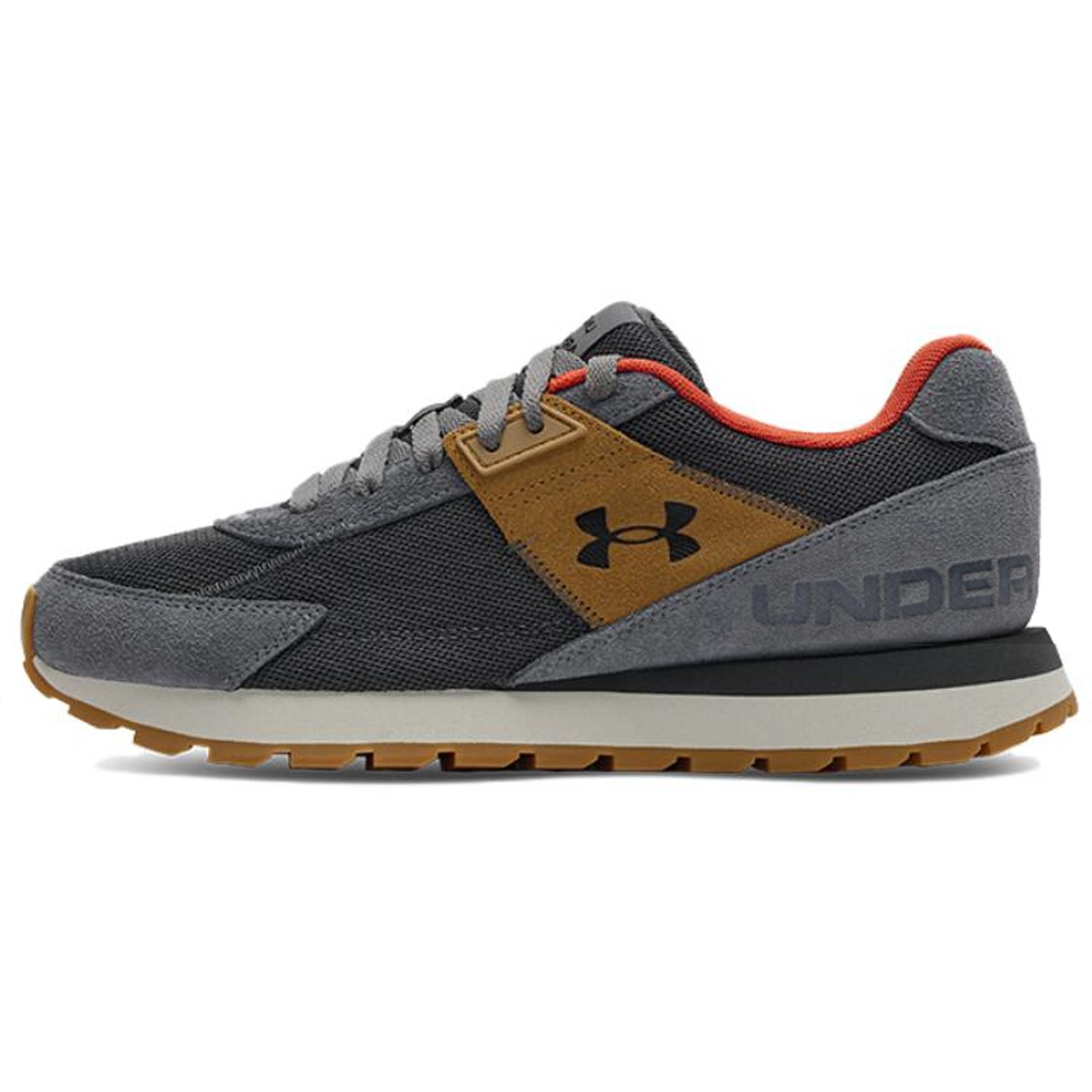 Under Armour Men s UA Essential Runner Lightweight Casual Running Shoes Castlerock Anthracite 6007220-025 40