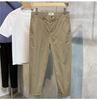 Hot-selling old money style men's nine-point suit pants summer factory straight loose trendy casual pants
