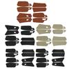 8PCS LHD Front Rear Armrest Cover For VW Golf 7 MK7 2014 2015 2016 2017 2018 Car Door Panel Armrest Cover Sticker Trim