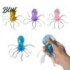 Mini-Oktopus Quetschspielzeug Glitzer-Spielzeug Simulierte Stressabbau Taktil Sensorisch Weich Meeresbewohner Form Fidget zur Entspannung Form