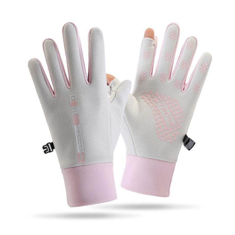Warm Gloves Outdoor Riding Couples Driving Anti-slip Wear Resistant Durable Plus Velvet Thickened Winter Cold Proof Gloves