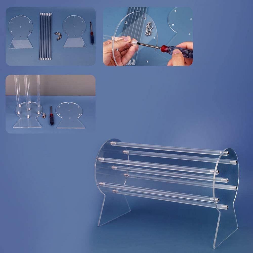 1/2 Layers Hairband Display Stand 360 Rotation Hair Hoop Holder Shelf  Bracelets