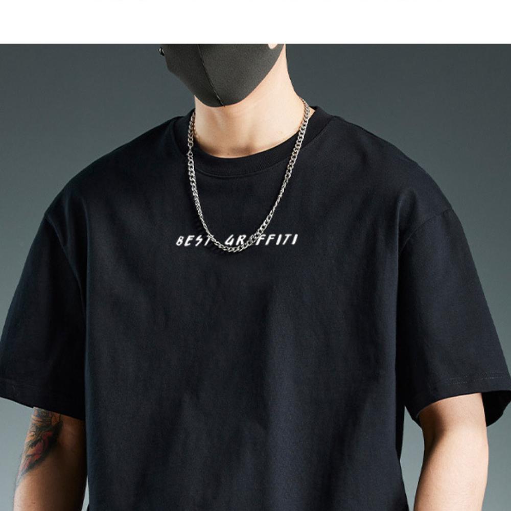 Men's Solid Color Minimalist Pure Cotton Versatile T-shirt