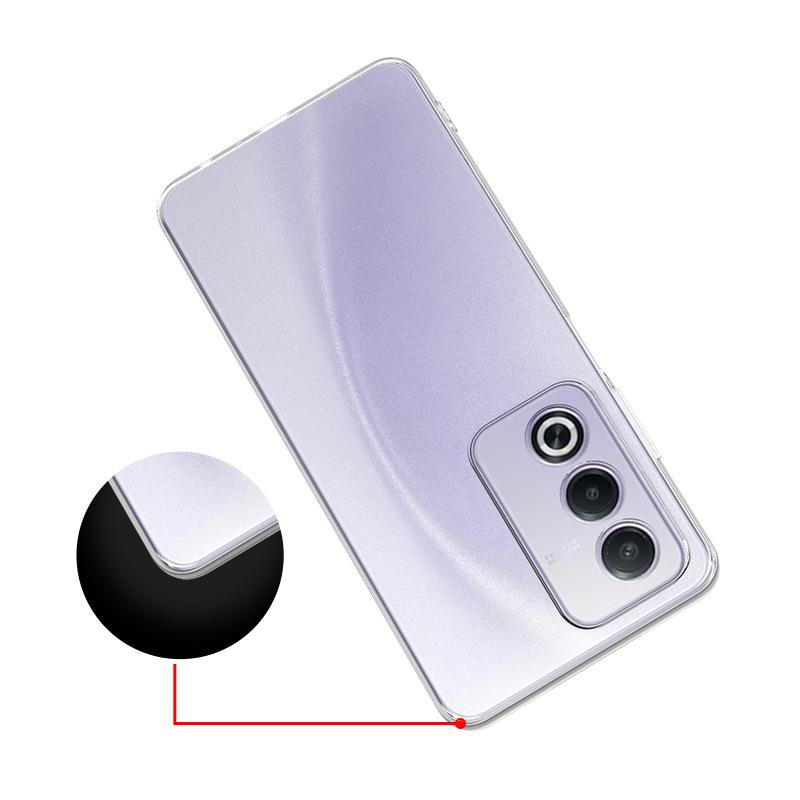 Simple Slim Soft TPU Clear Transparent Phone Case On For OPPO A3 Pro OPPOA3Pro G Cover Fundas Capa