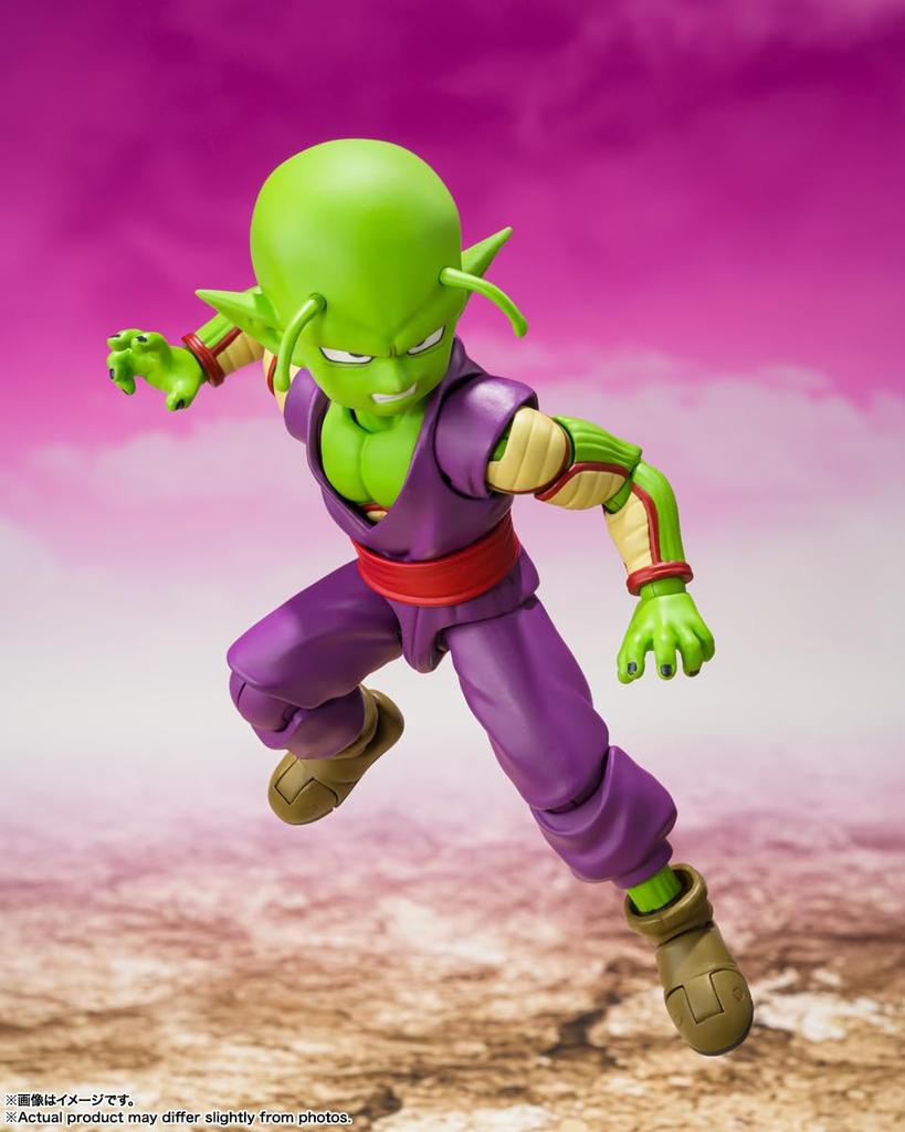 TAMASHII NATIONS Dragon Ball DAIMA Piccolo 85mm PVC ABC Painted Movable Figure S.H.Figuarts (Mini) -DAIMA- Approx. &