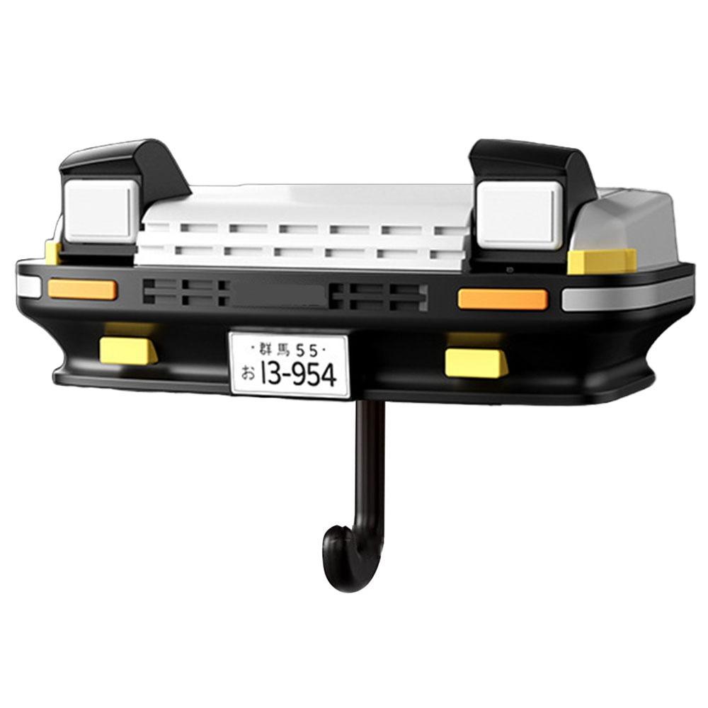 

Прочный держатель для ключей, настенное крепление, вешалки для ключей, новые крючки для ключей у входа AE86 White-No Lights