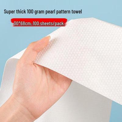 Gureide Disposable Extra-Thick Pearl Texture Towels