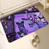 Magic Kuromi Anime Door Mat Nordic Style Bedroom Living Room Doormat Home Balcony Anti-Slip Alfombra