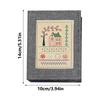 DIY Embroidery Stitches Book Hand Sewing Guide For Beginners Cross Stitches Patterns Needlework Guide With Sampler Templates