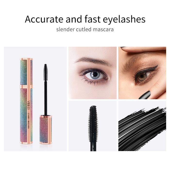 4D Mascara - VIBELY - Starry Sky - Long Lashes - Thick - Quick Drying