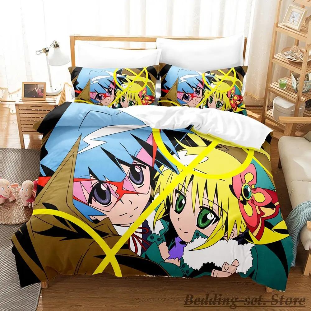 Hayate the Combat Butler Bedding Set Single Twin Full Queen King Size Bed Set Adult Kid Bedroom Duvetcover Sets Anime Bed