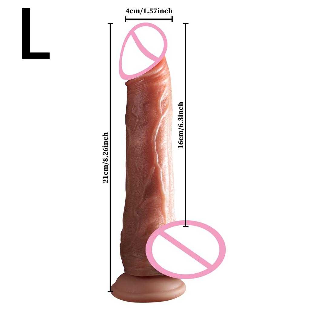 Remote Control Realistic Dildos Sex Toy For Women Strong Suction Cup Telescopic Female Stimulator Big Penis Plug Vibrator