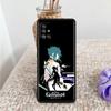 Genshin Impact Anime Funda Pro Samsung A51 A71 A12 A21s Pouzdro pro Galaxy A31 A32 A52 A02s A11 A72 A41 Matný měkký kryt telefonu