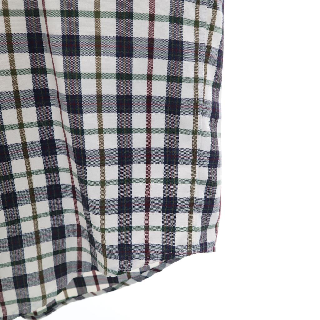 YVES SAINT LAUREN pour homme 90s Old Check Pattern Long sleeve Button down shirt Men's Used