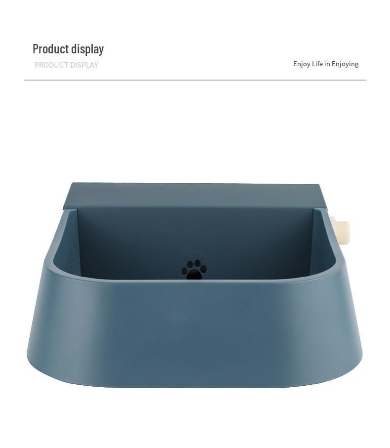 Automatic Pet Bowl Feeder with Water Storage for Dogs, Cattle, and Sheep