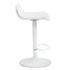 ADJUSTABLE BAR STOOL Bar One white MATT