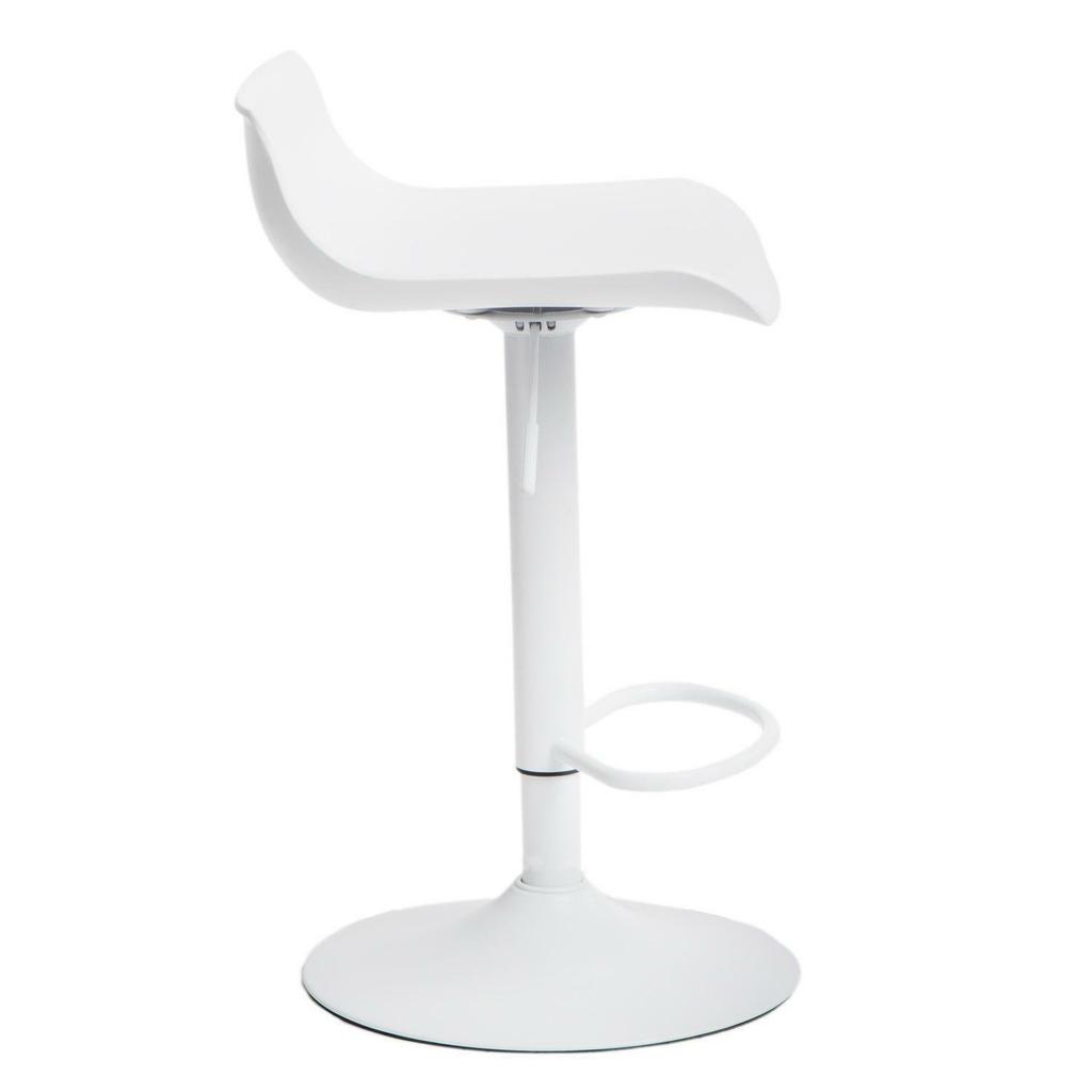 ADJUSTABLE BAR STOOL Bar One white MATT