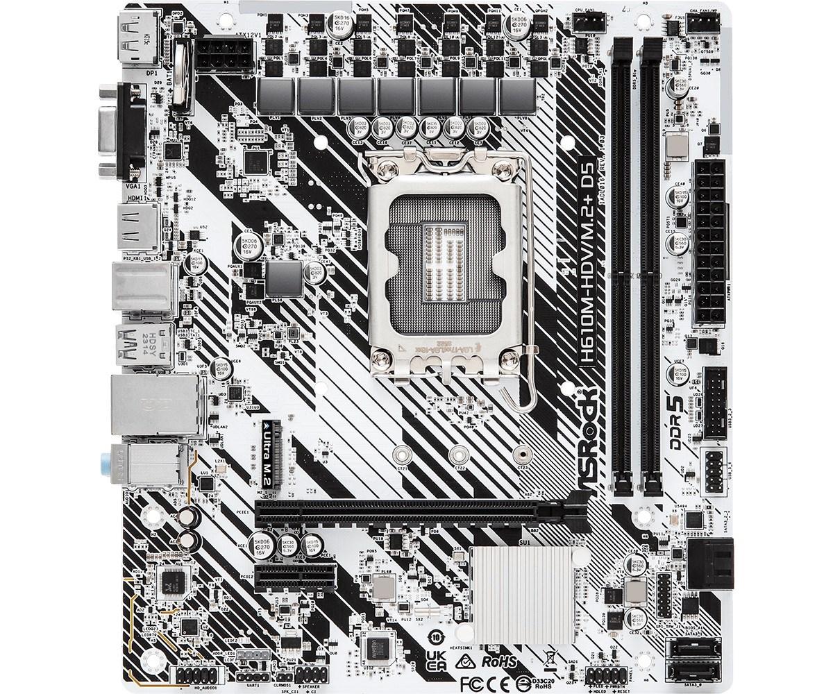 Scheda madre Asrock H610M-HDV/M.2 D5