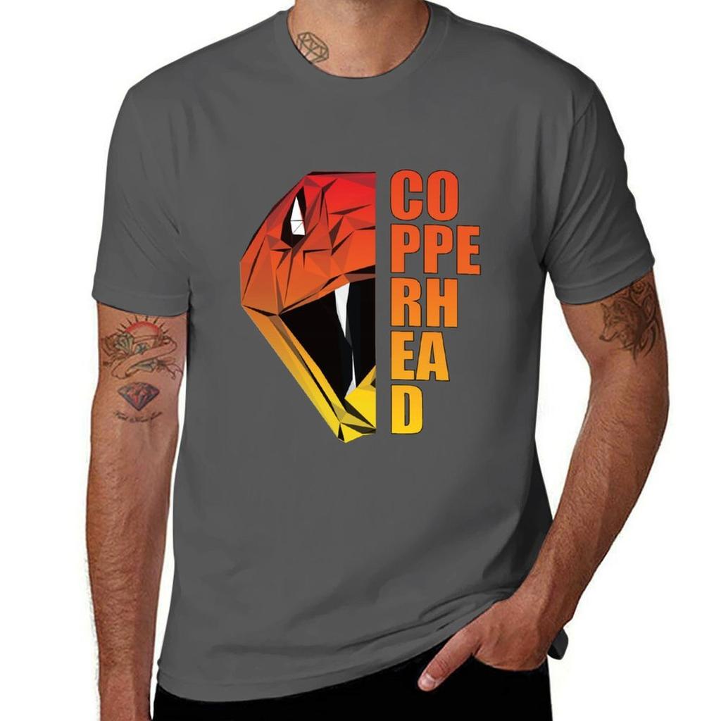 Copperhead Wcvii Logo Tshirt Large Size Casual Short Sleeve Top