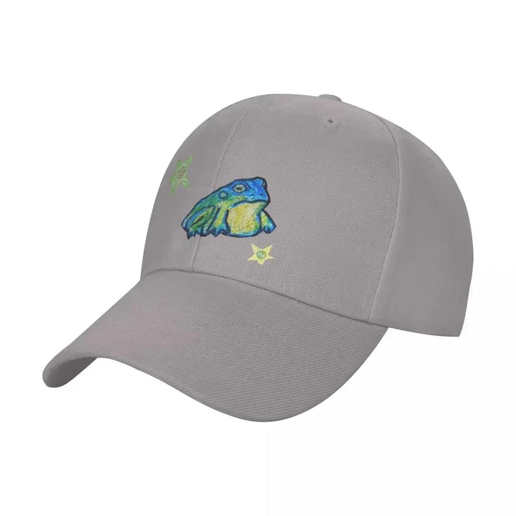 Crayon Frog Baseball Cap Thermal Visor Sun Hat For Children Women Hats Mens