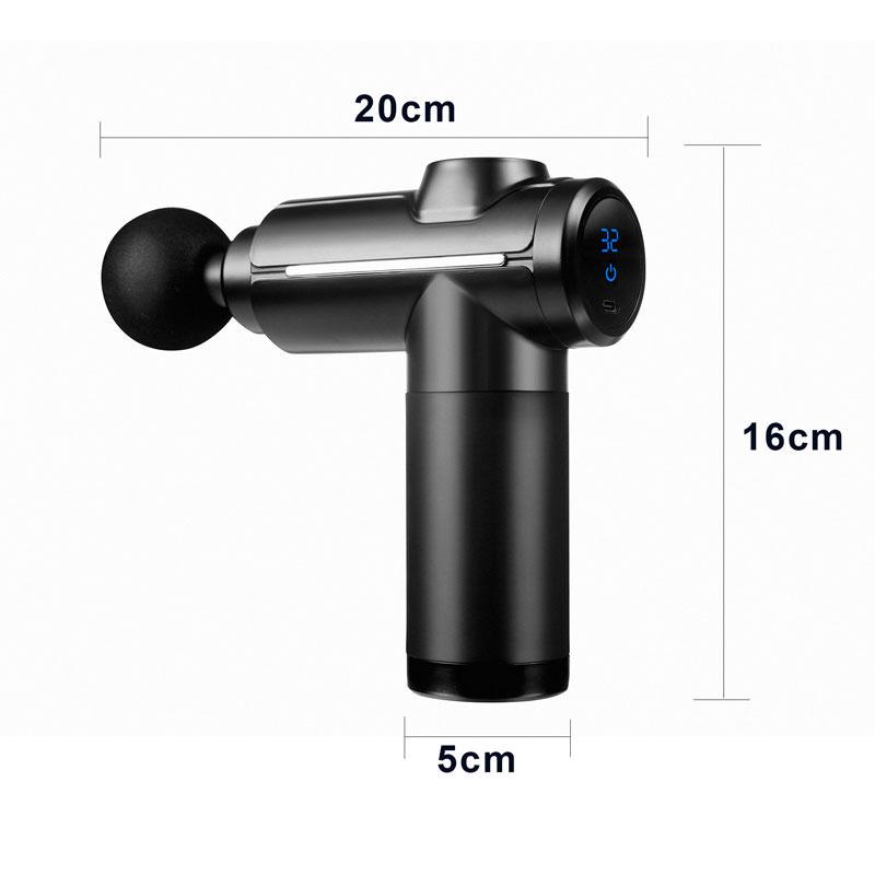 Professional Gun Fascia High Frequency Vibration Deep Muscle Tissue Massage Gun Relaxing Body MassagingTool After Exercise Fitness