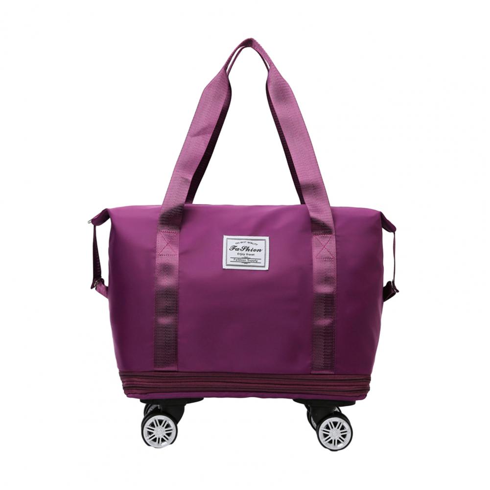 Travel Bag with Detachable Wheels Portable Travel Bag Capacity Waterproof Duffel Bag with Detachable Wheels for Gym Travel