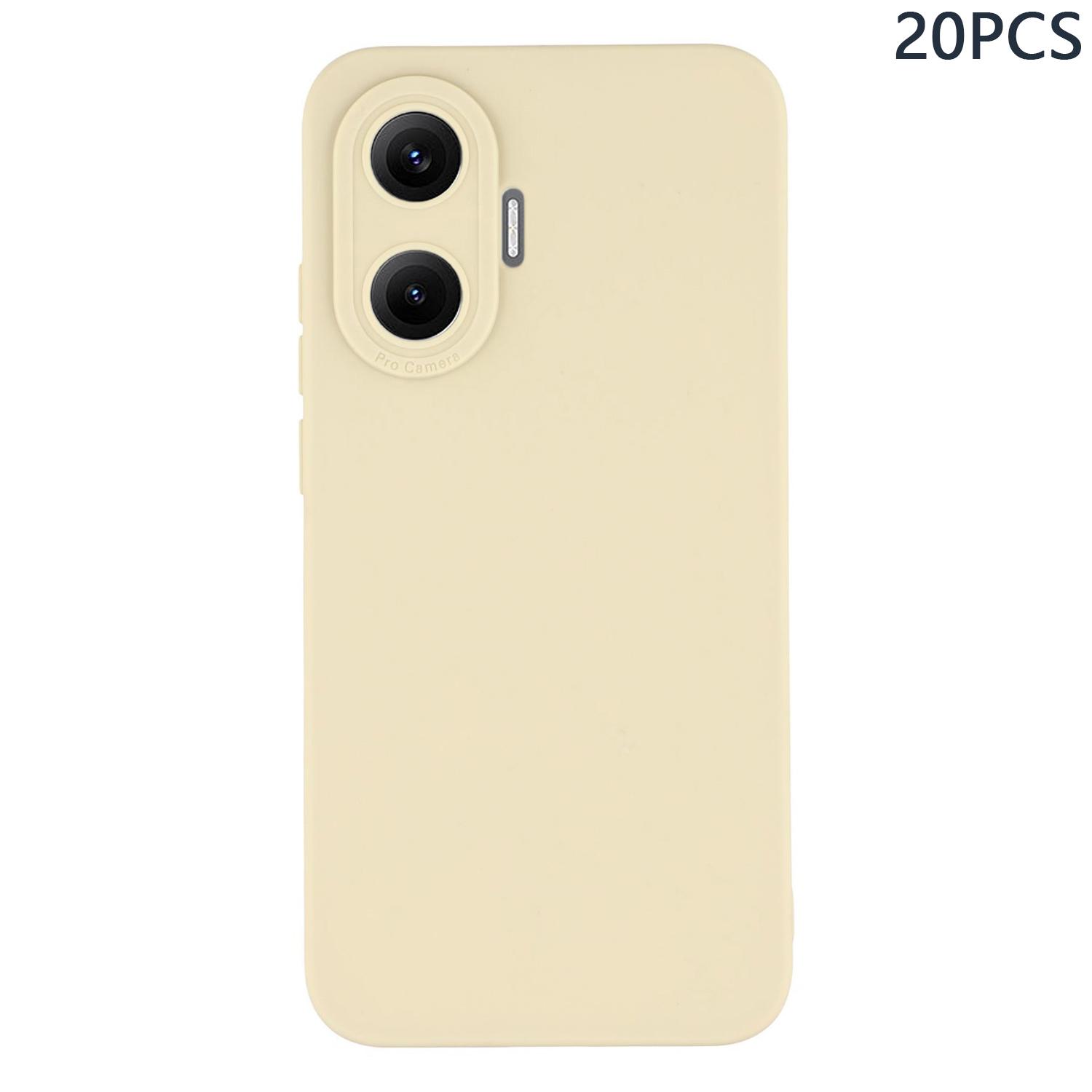 

Bulk Purchasing 20Pcs For Xiaomi Redmi Turbo 4 5G Case Precise Cutouts 1.3mm TPU Matte Phone Cover Ivory White