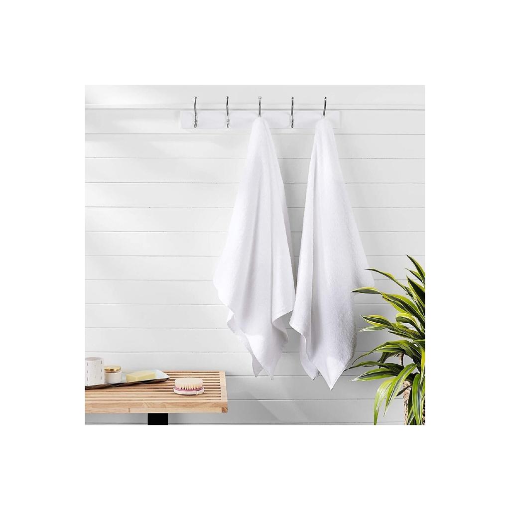 Set prosoape de baie alb 50x90 70x140 680 Gr 100% bumbac, prosop hotel, set 2