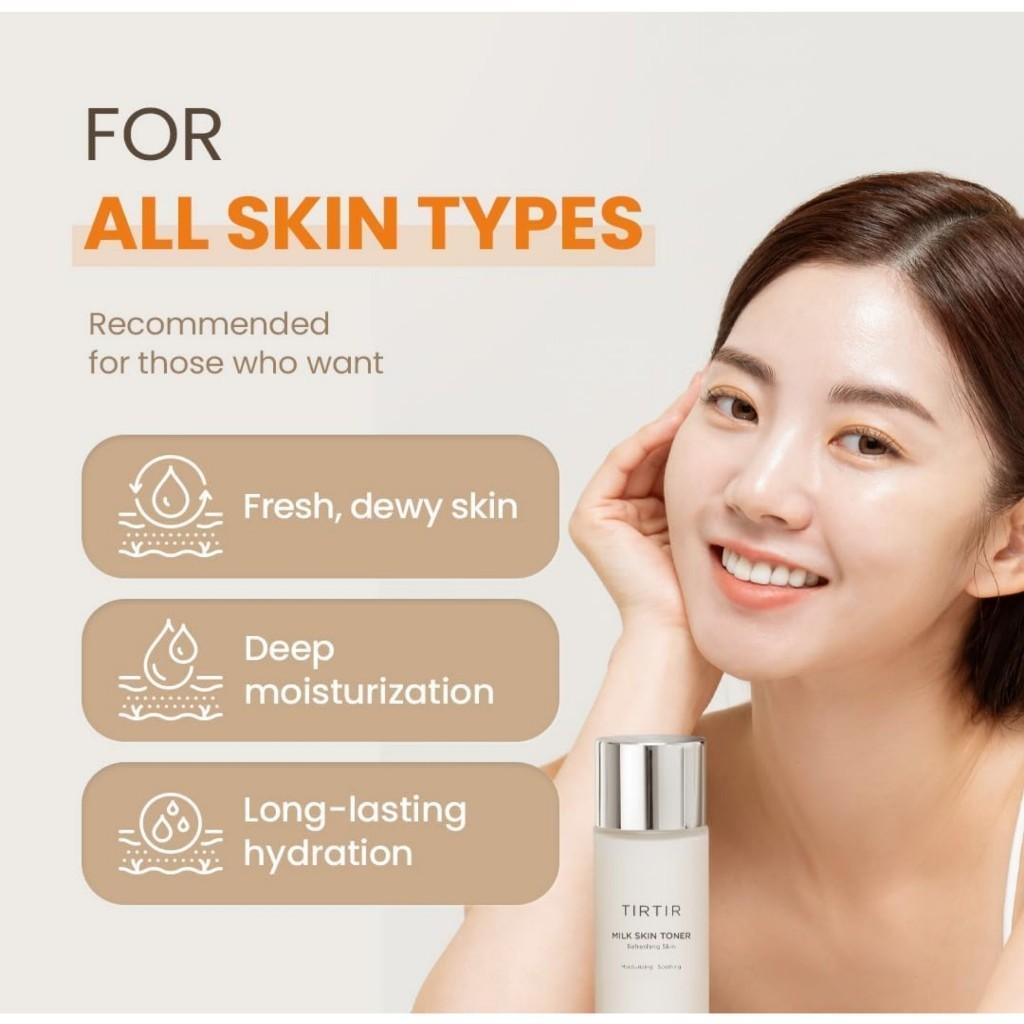 [TIRTIR] Milk Skin Toner, 50ml/150ml