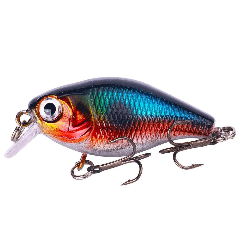 Lure Bait Floating Rock Small Fathead4.5cm4gBionic Bait Non-Air Force Freshwater and Saltwater Universal Bass and Mandarin Fish
