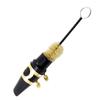 Spazzola per pulizia bocchino Setole con manico in metallo Spazzole per pulizia bocchino per tromba clarinetto sax