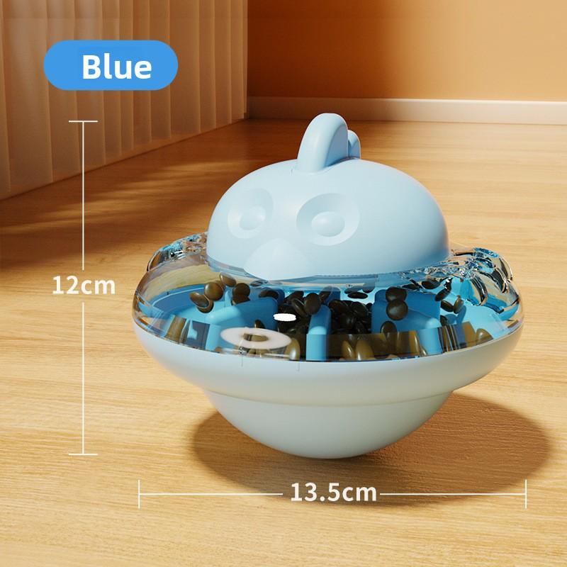 Educational Toy Cat Leaky Food Dispenser, Unbreakable Doll, Chicken-shaped Cat and Dog, Durable To Chew, Boring Slow Food Dispenser
