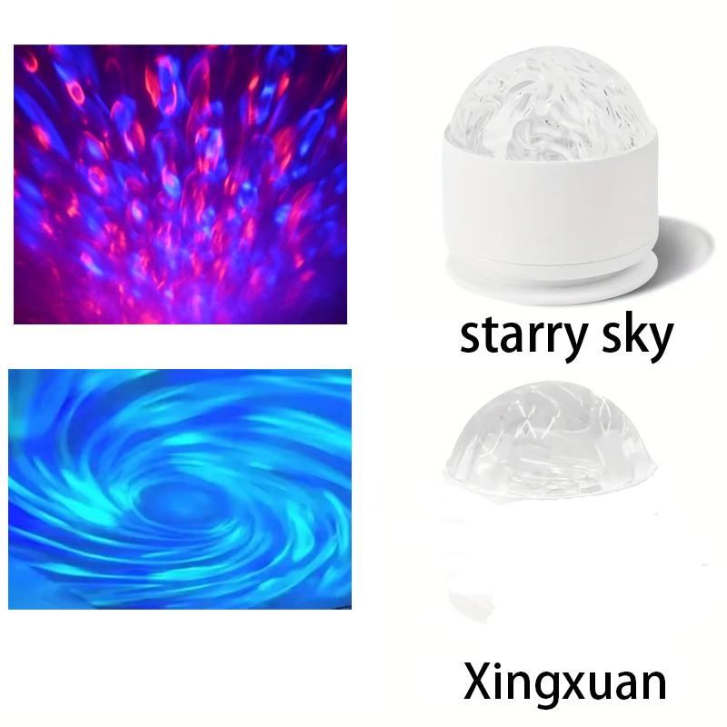 Northern Aurora/Water Ripple Projektor Lampe LED Nachtlicht mit Fernbedienung Party Decor Atmosphäre Lichter