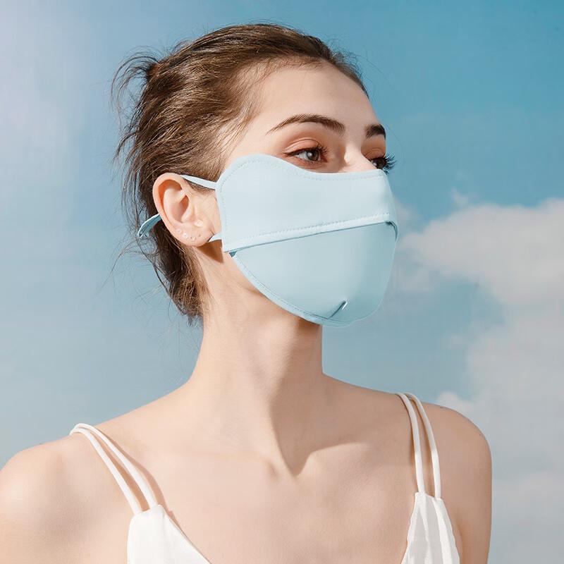 Summer Ice Silk Sun Protection Face Mask