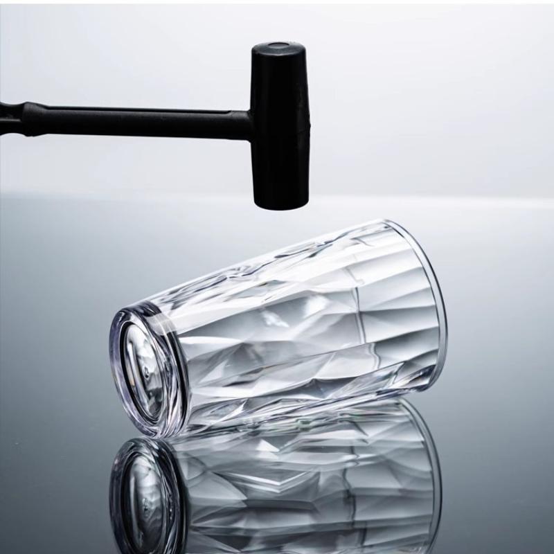 1PC 300ml Shatterproof Acrylic Water Tumblers Reusable Beer Champagne Cup Dishwasher Safe Fruit Juice Beer cup