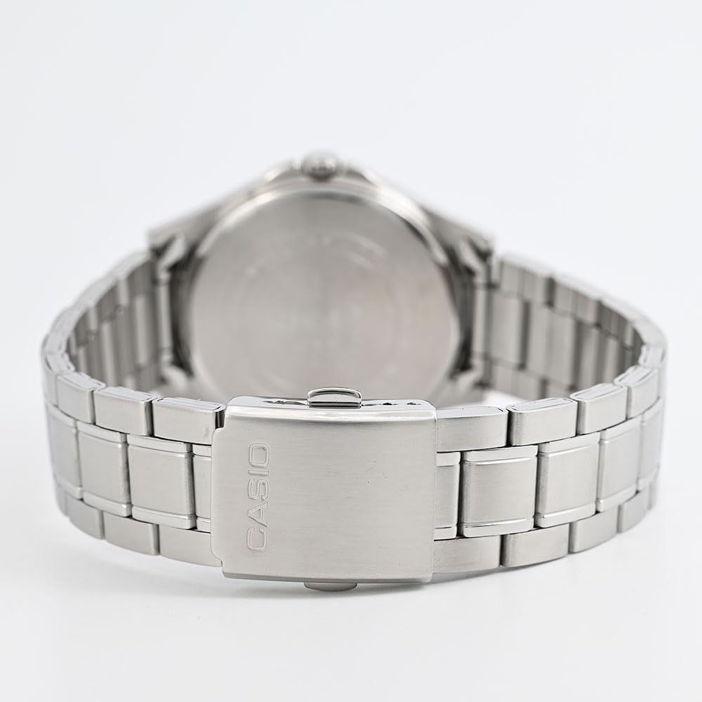 CASIO Analog Quartz Standard Silver blue MTS-115D-2A1