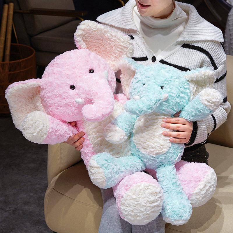 Series Plush Elephant Toy With Soft Polyester Filling For Childrens Comfort And Gift