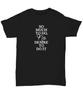 Funny 'So Much To Do, No Desire To Do It' Black Shirt, Humor Gifts for Procrasti