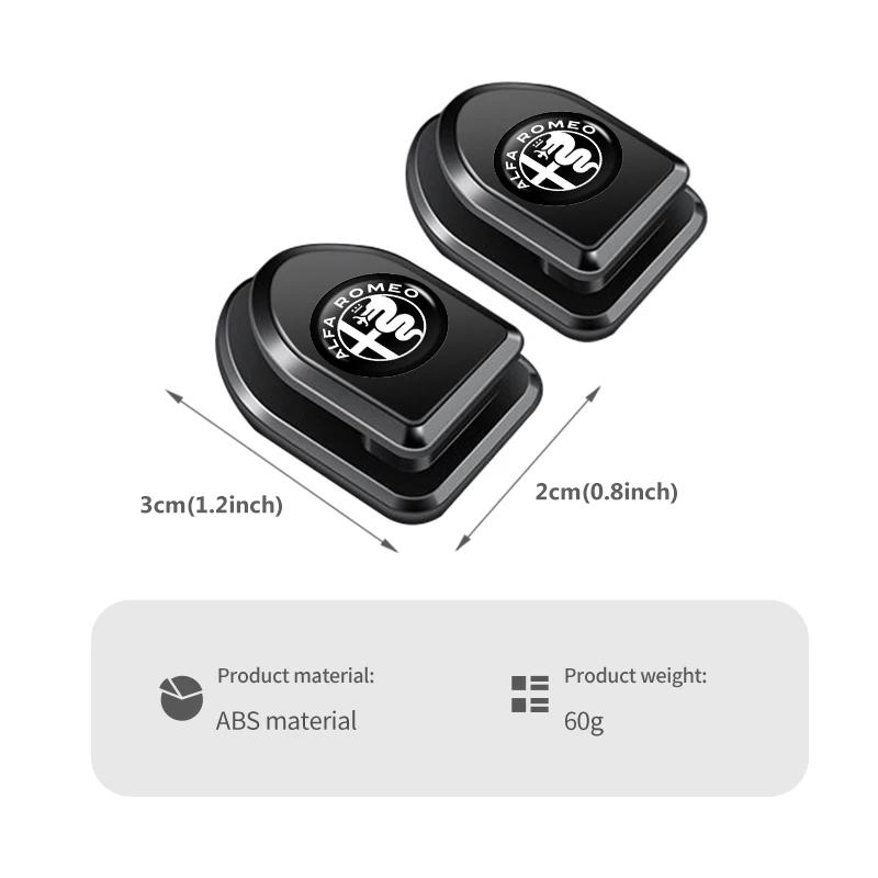 BBDJ3 4pcs Mini Car Seat Headrest Hook USB Storage Organizer Holder For Alfa Romeo 159 Giulietta Giulia 147 Mito 156 159 166 GT