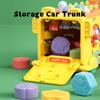 Multifunctional Children's Bus Storage Box Montessori Instrument Xylophone Piano Sorting Educational Instructive Playthings designed for Infant