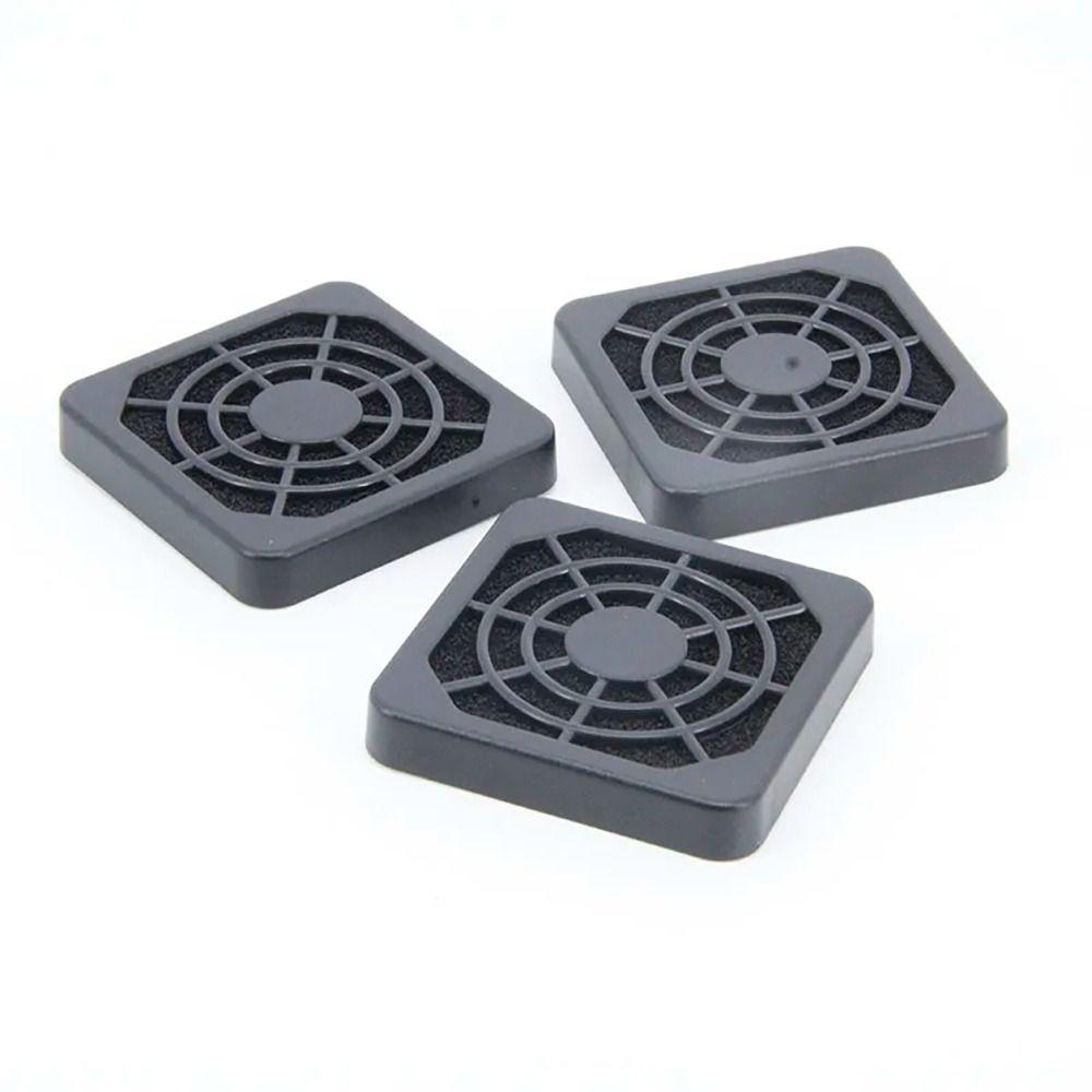 4Pcs Guard Grill Protector PC Computer Fan Filter 40/50/60/80/90/120mm ABS Case Fan Dust Filter 3in1 Cleaning Case