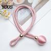 Strong Curtain Fasteners Fabric Tiebacks, Windows Hold Back, Holdbacks, Decorative Ties Holder Rope for Home Essential Bedroom Living Room Easy To Use