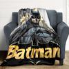 1pc Batman Hero Flannel Throw Blanket Lightweight Soft Warm All Season Blanket for Sofa, Bed, Travel, Camping L1024143